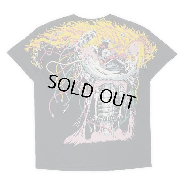 画像2: 00's LIQUID BLUE オールオーバープリントTシャツ "WOLVERINE" (2)