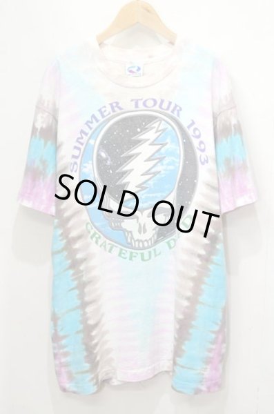 画像1: 90's GRATEFUL DEAD タイダイ染め バンドTシャツ “MADE IN USA” (1)