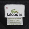 画像2: 90's LACOSTE ポロシャツ “DESIGNED IN FRANCE / BLACK” (2)