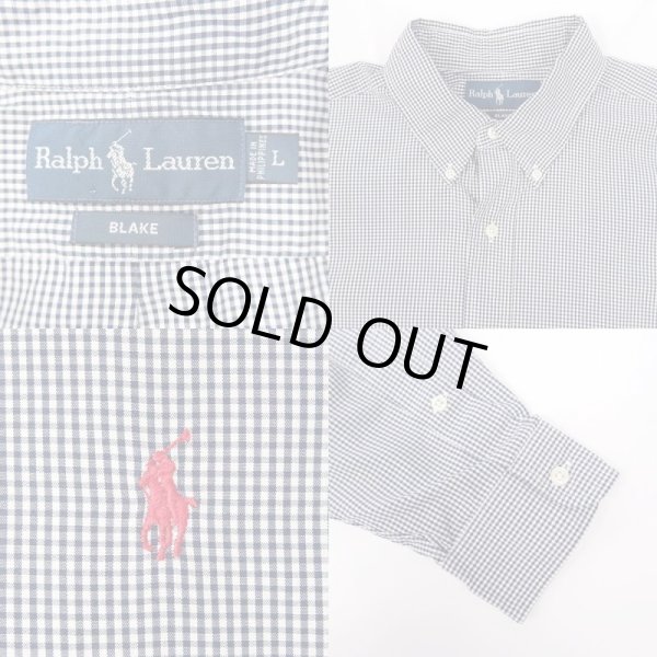 画像3: 90's Polo Ralph Lauren ギンガムチェック柄 ボタンダウンシャツ "BLAKE" (3)