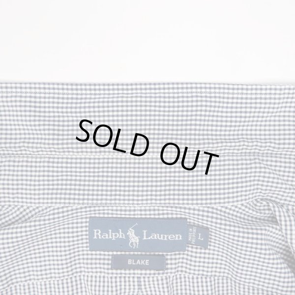 画像4: 90's Polo Ralph Lauren ギンガムチェック柄 ボタンダウンシャツ "BLAKE" (4)