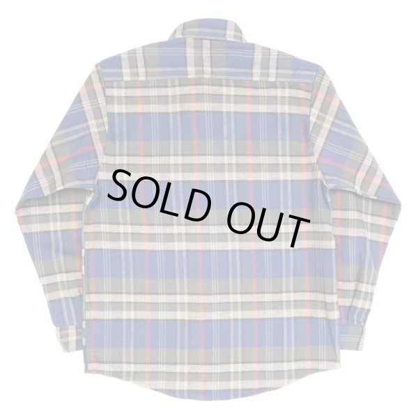 画像2: 90's FIVE BROTHER ヘビーネルシャツ "MADE IN USA / DEADSTOCK" (2)