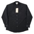 画像1: 90's NATURAL ISSUE バンドカラーシャツ “BLACK / DEADSTOCK” (1)