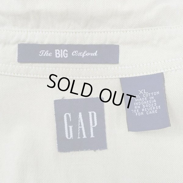画像2: 90's OLD GAP ボタンダウンシャツ "The BIG Oxford" (2)