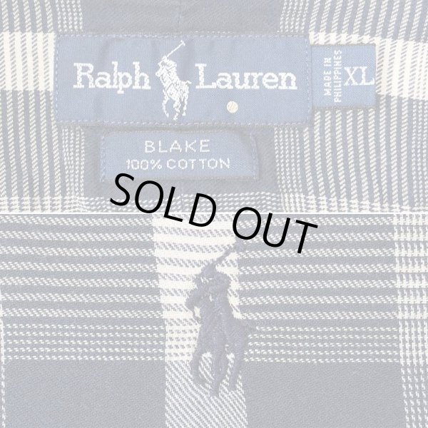 画像2: 90's Polo Ralph Lauren ボタンダウンシャツ “BLAKE” (2)