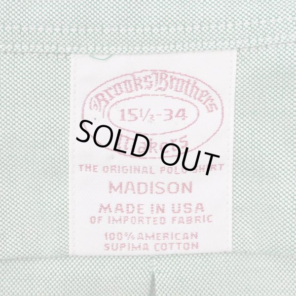 画像2: 00's Brooks Brothers ボタンダウンシャツ "MADISON / MADE IN USA" (2)