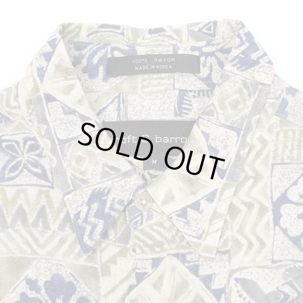 画像3: 90's Croft & Barrow 総柄 S/S レーヨンシャツ (3)