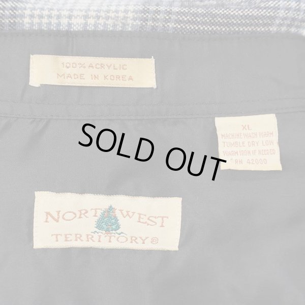 画像2: 90's NORTH WEST TERRITORY フランネルシャツ "BLACK Plaid" (2)