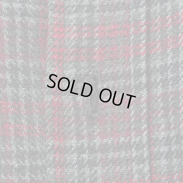 画像6: 50-60's PENDLETON 3点留め ウールボタンダウンシャツ “BLACK × RED Plaid” (6)