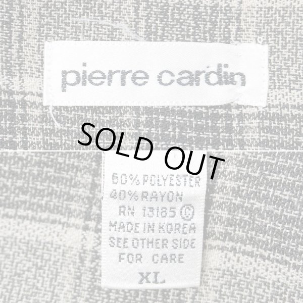 画像2: 90's Pierre Cardin バンドカラー レーヨンシャツ (2)