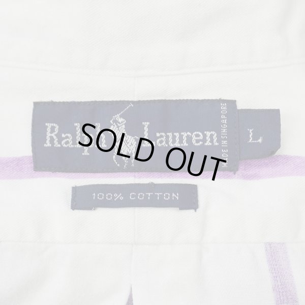 画像2: Early 90's Polo Ralph Lauren S/S ボタンダウンシャツ "裾ポニー" (2)