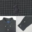 画像3: 90's Polo Ralph Lauren ボタンダウンシャツ "BLAKE / BLACK BASE" (3)