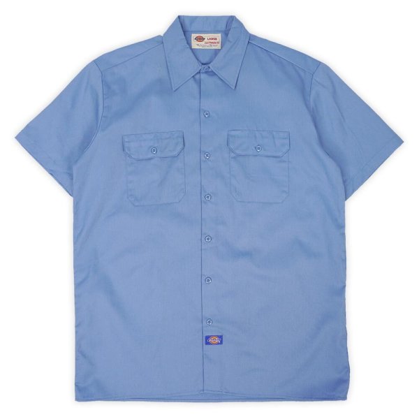 画像1: 00's Dickies S/S ワークシャツ "DEADSTOCK" (1)