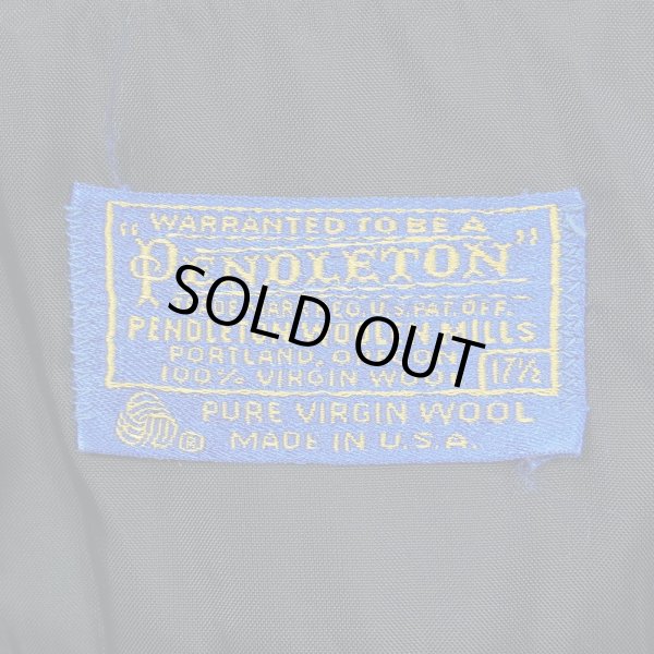 画像2: 70's Pendleton レギュラーカラー ウールシャツ "BLACK WACTH" (2)