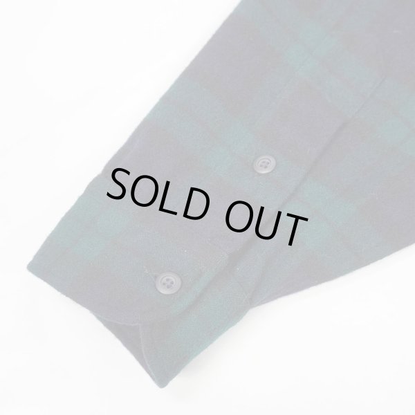 画像4: 70's Pendleton レギュラーカラー ウールシャツ "BLACK WACTH" (4)