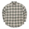 画像1: Late 90's ST JOHN'S BAY フランネル ボタンダウンシャツ "Ombre Plaid" (1)