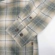画像4: Late 90's ST JOHN'S BAY フランネル ボタンダウンシャツ "Ombre Plaid" (4)