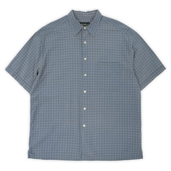 画像1: 00's Eddie Bauer S/S レギュラーカラーシャツ (1)