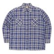画像1: 80's WEDGEFIELD プリントネルシャツ “Ombre Plaid” (1)
