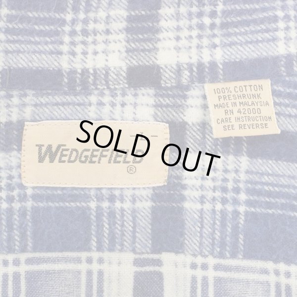 画像2: 80's WEDGEFIELD プリントネルシャツ “Ombre Plaid” (2)