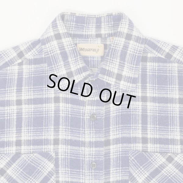 画像3: 80's WEDGEFIELD プリントネルシャツ “Ombre Plaid” (3)