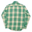 画像2: 70's BIG MAC ヘビーネルシャツ "GREEN BASE / size S" (2)