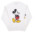 画像1: 90's Mickey Mouse キャラクタースウェット "MADE IN USA" (1)