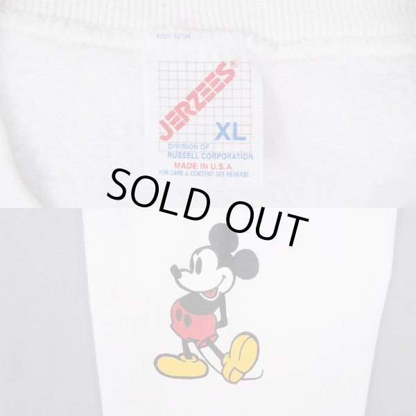 画像2: 90's Mickey Mouse キャラクタースウェット "MADE IN USA" (2)