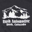 画像3: 00's Rush Automotive 企業ロゴ スウェット "Hanes Body" (3)