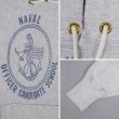 画像4: 80's Champion リバースウィーブ パーカー "NAVAL OFFICER SCHOOL / 染込みプリント" (4)