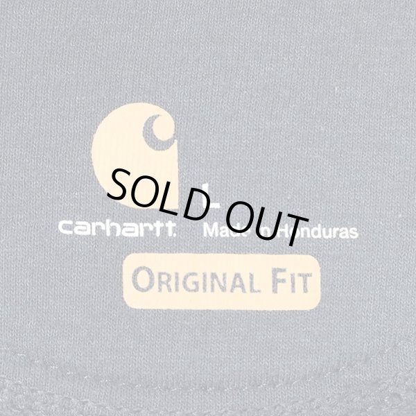 画像2: 00's Carhartt フルジップ スウェットパーカー "Navy" (2)
