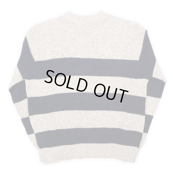 画像2: 80's L.L.Bean ワイドボーダー柄 ウールニット "DEADSTOCK / MADE IN USA" (2)