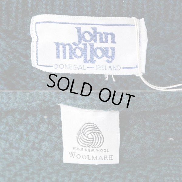 画像2: 90's John Molloy フィッシャーマンセーター "MADE IN IRELAND" (2)