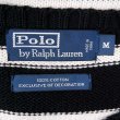 画像2: 00's Polo Ralph Lauren ボーダー柄 コットンニット (2)