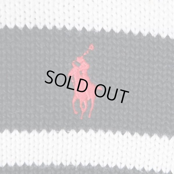 画像3: 00's Polo Ralph Lauren ボーダー柄 コットンニット (3)