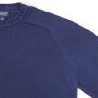 画像3: 90's LANDS' END コットンドリフターセーター "NAVY / MADE IN USA" (3)
