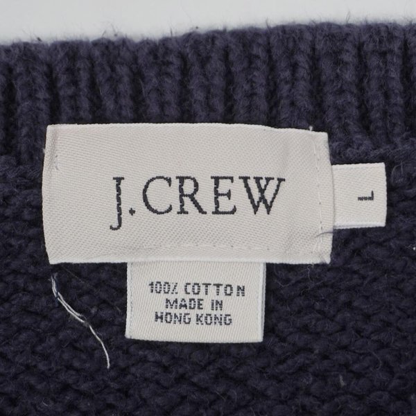画像2: 00's J.CREW コットンニット (2)