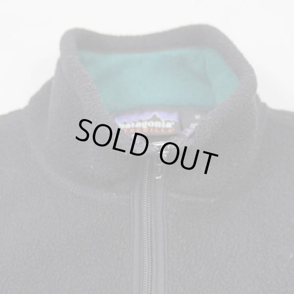画像5: 90's PATAGONIA シンチラフリースベスト "BLACK / MADE IN USA" (5)