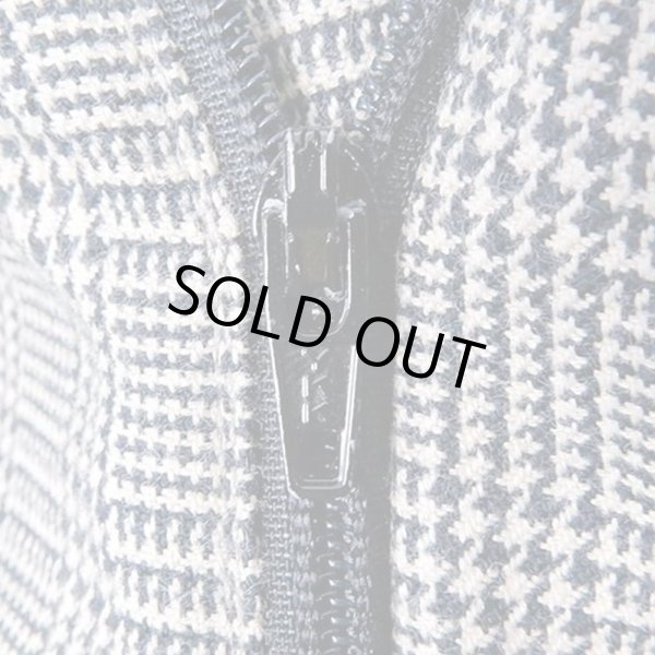 画像4: 90's Polo Ralph Lauren グレンチェック柄 2タックウールトラウザー "W34 L30" (4)