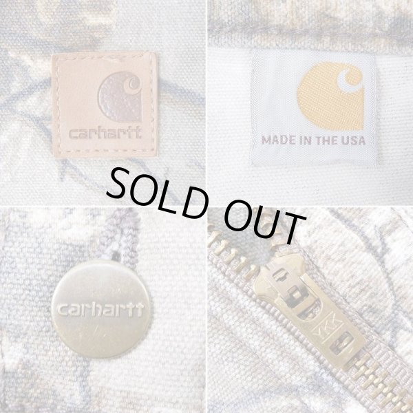 画像4: 00's Carhartt リアルツリーカモ ペインターパンツ "W33 L30 / MADE IN USA" (4)