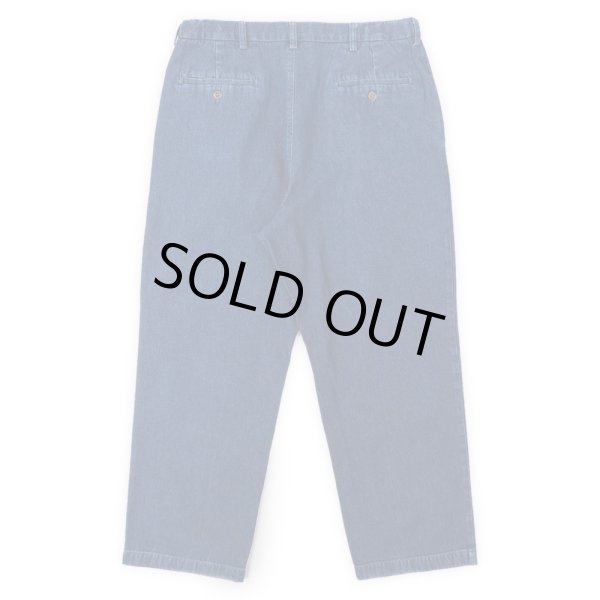 画像2: 90's hagger 2タック デニムトラウザー "W36 L29" (2)