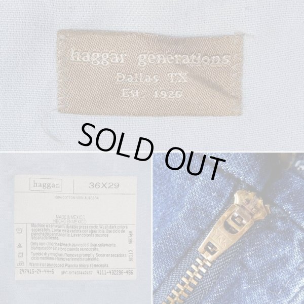 画像3: 90's hagger 2タック デニムトラウザー "W36 L29" (3)