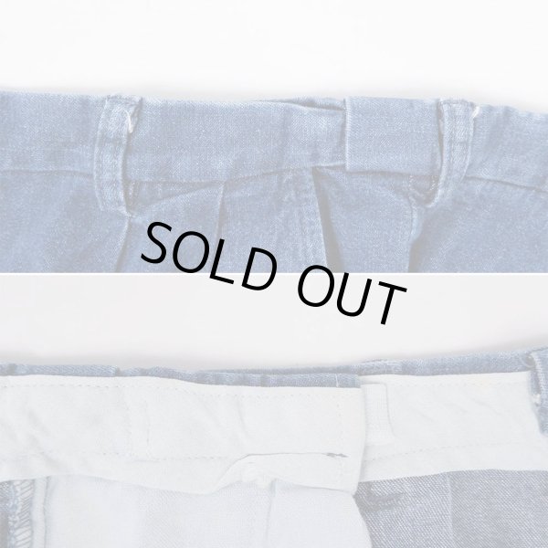 画像4: 90's hagger 2タック デニムトラウザー "W36 L29" (4)