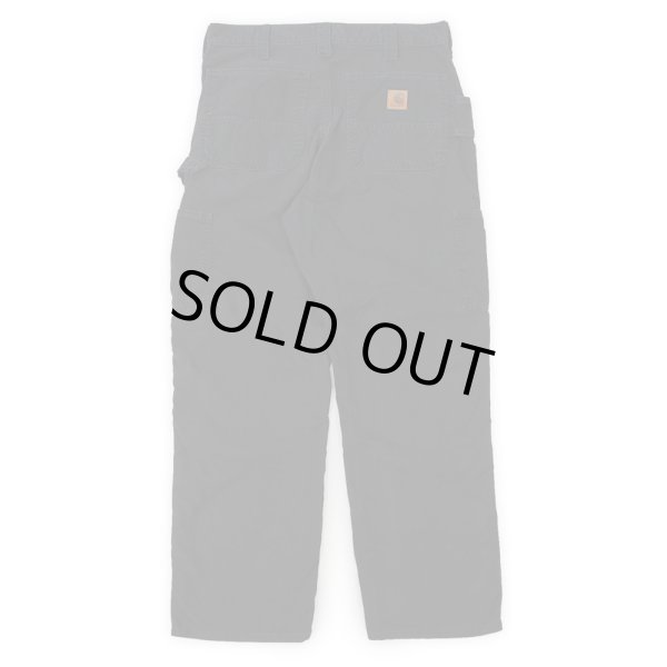 画像2: 00's Carhartt ライトダック ペインターパンツ “BLACK / W32 L30” (2)