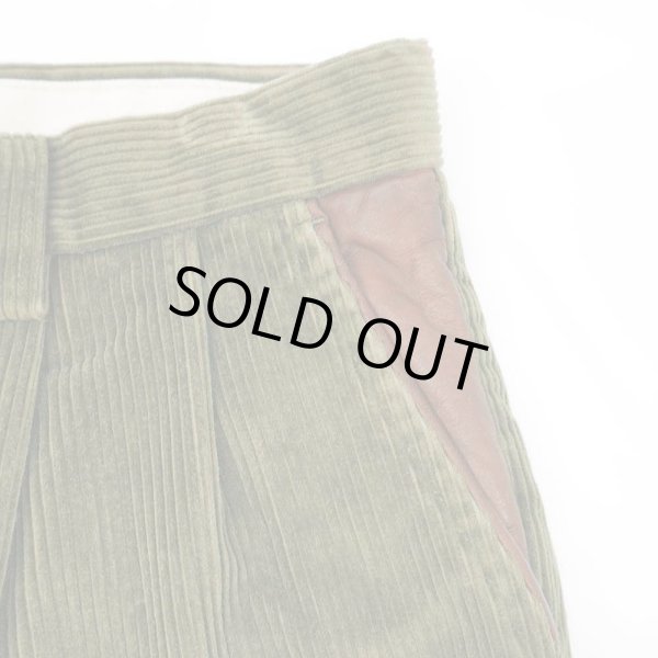 画像3: 00's ORVIS ２タック 太畝コーデュロイトラウザー (3)