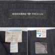 画像3: 00's DOCKERS 2タック コットンリネントラウザー "DEADSTOCK / BLACK / W36 L30" (3)