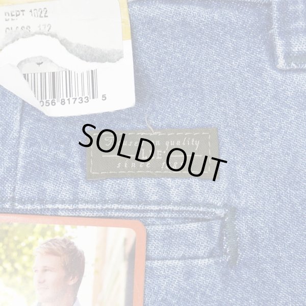 画像3: 00's Lee 2タック デニムトラウザー "DEADSTOCK / W34 L30" (3)