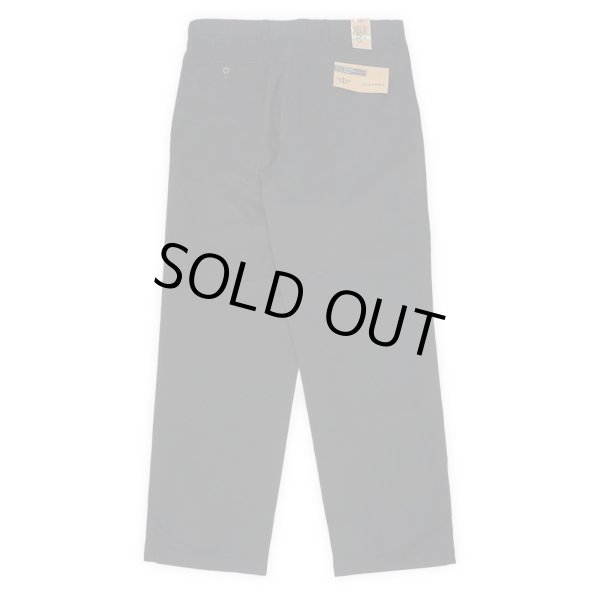 画像2: 00's DOCKERS 2タック チノトラウザー "BLACK / DEADSTOCK" (2)