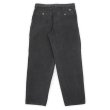 画像2: Early 90's DOCKERS 2タック ブラックデニムトラウザー "W33 L30" (2)