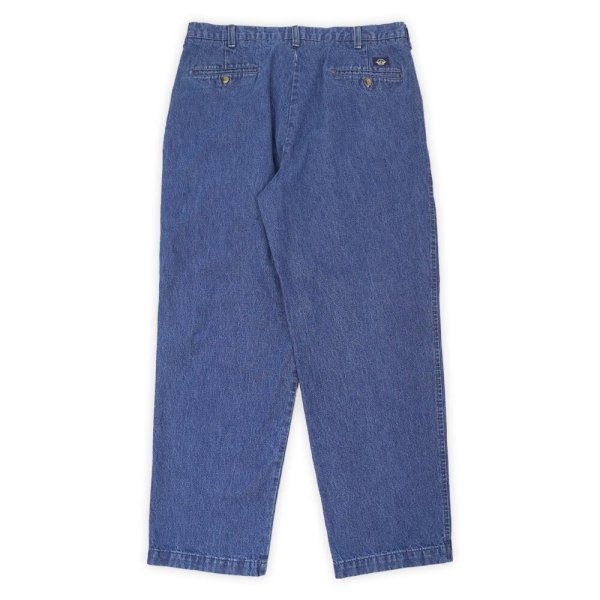 画像2: 90's DOCKERS 2タック デニムトラウザー "W36 L30" (2)